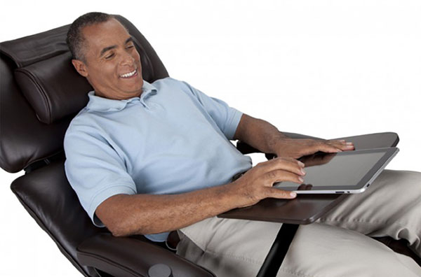 Perfect Chair PC Laptop Desk Computer Table by Human Touch